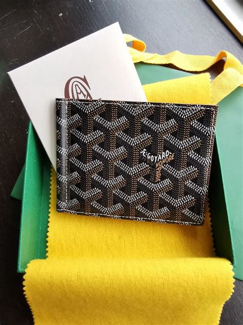 goyard plumet pouch / wallet|Goyard money clip wallet.